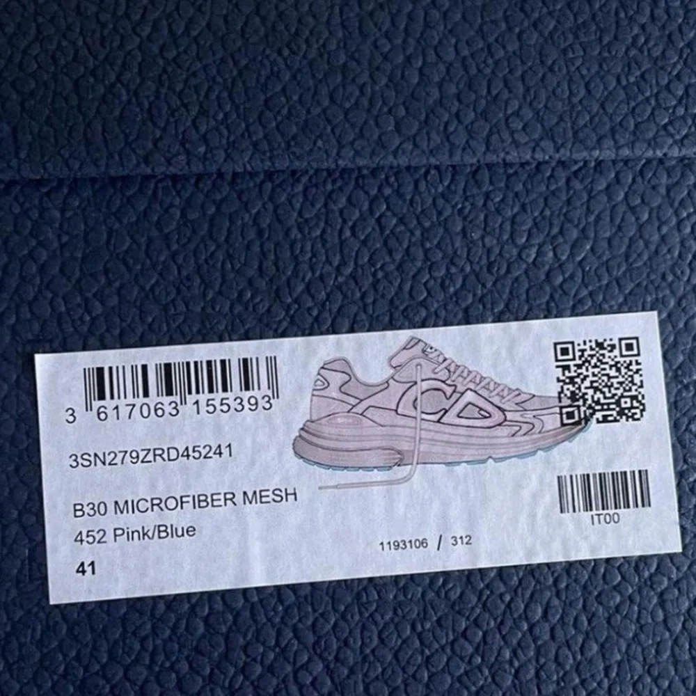 Pink Dior Sneakers - Picture 6 of 7